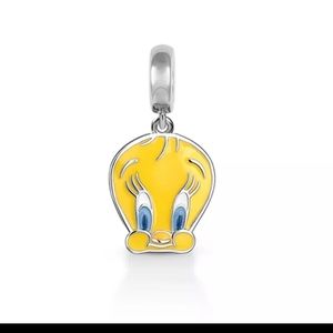 Looney Tunes Sterling silver Tweety Bird dangle charm - last one